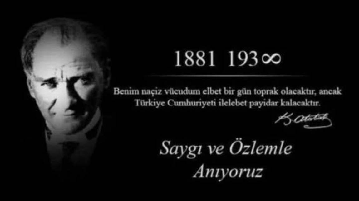 10 Kasım Atatürk 'ü Anma Günü